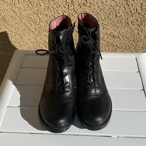 zebra print ankle boots